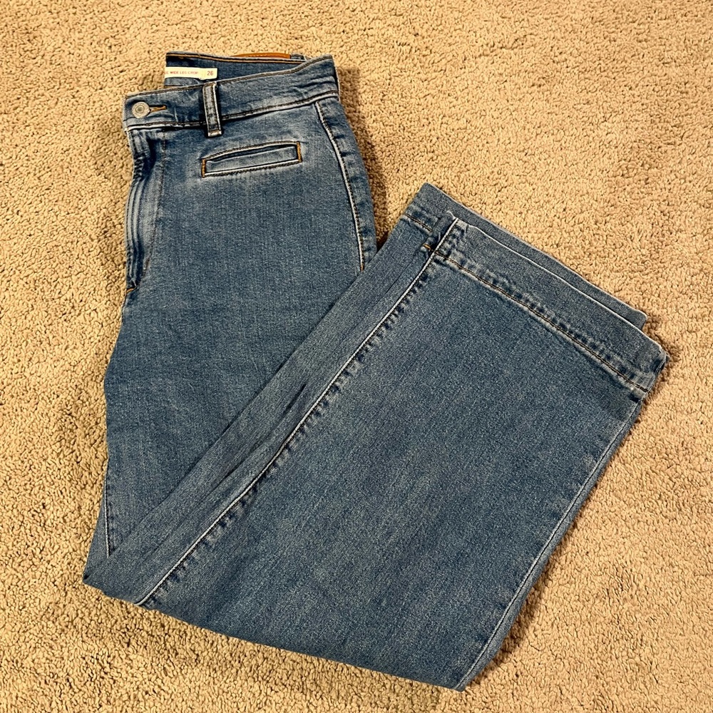 Levi’s ribcage wide leg